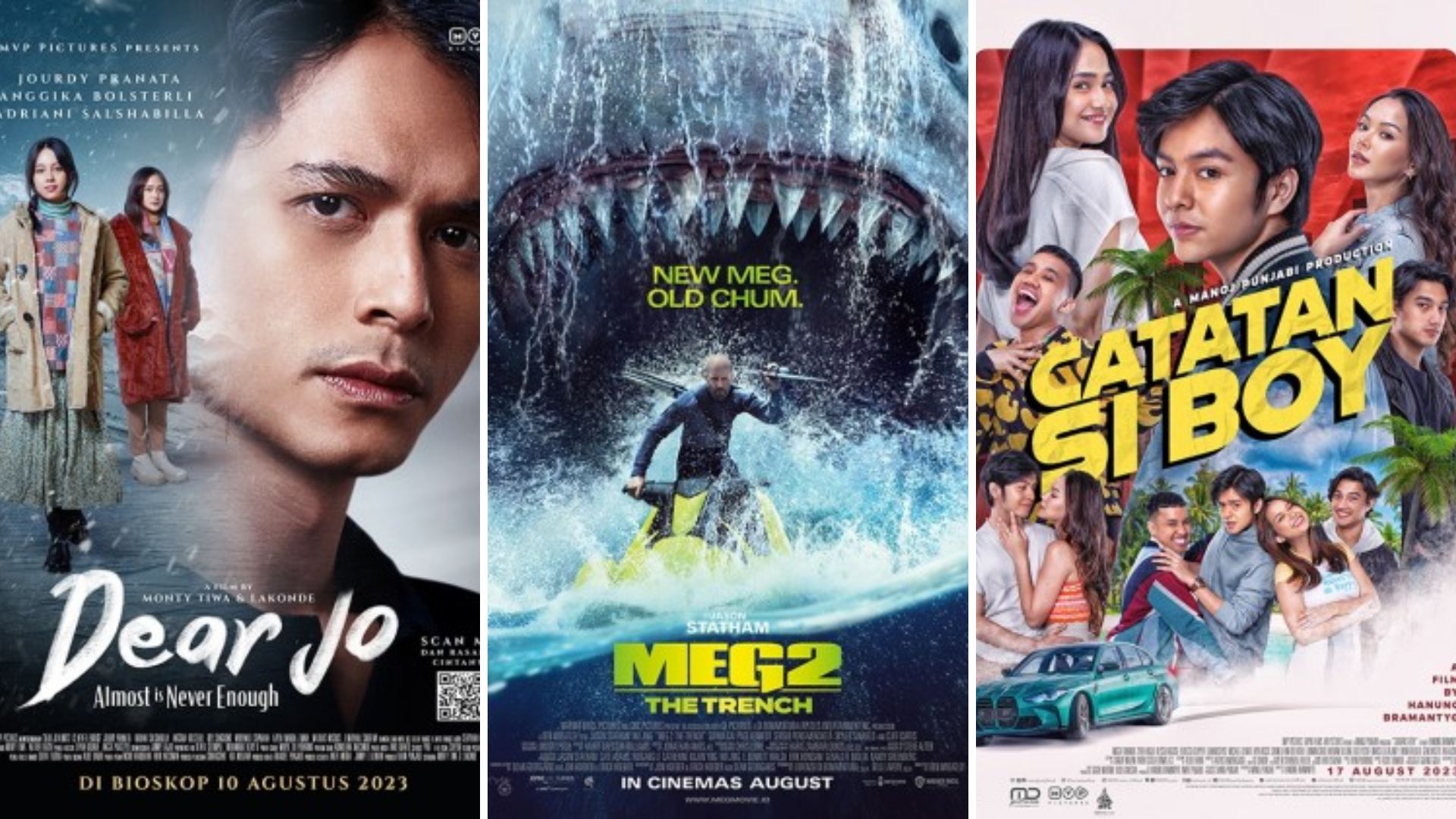 6 Daftar Film Tayang di Bulan Agustus 2023