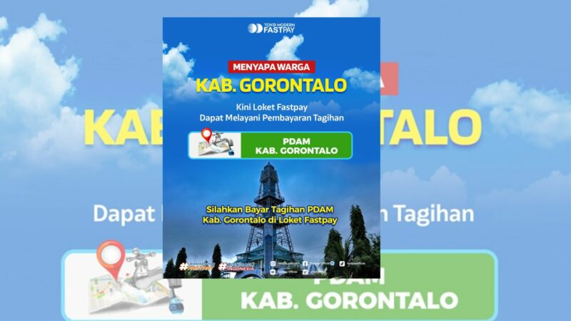 Bayar PDAM Kabupaten Gorontalo di Fastpay