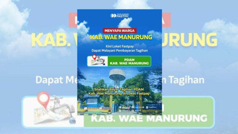 Bayar PDAM Kabupaten Wae Manurung Di Fastpay
