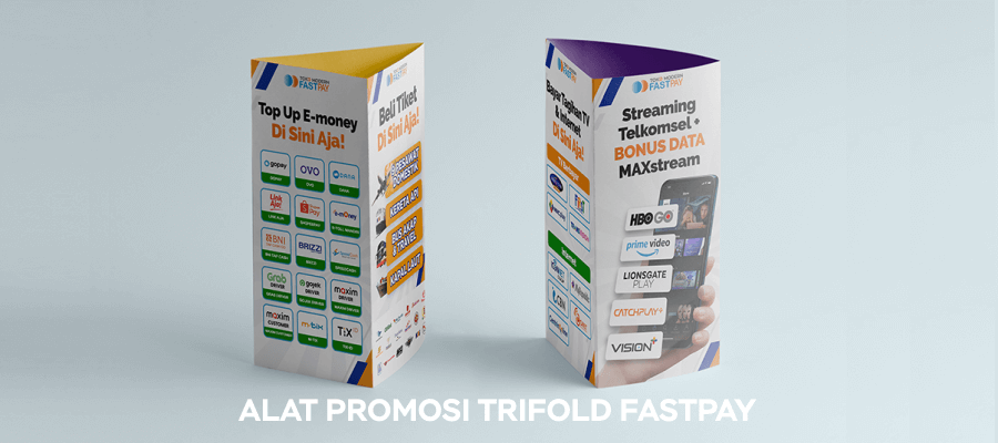 alat-promo-trifold Alat Promosi Fastpay - Trifold Produk Fastpay untuk Jualan + Ebook