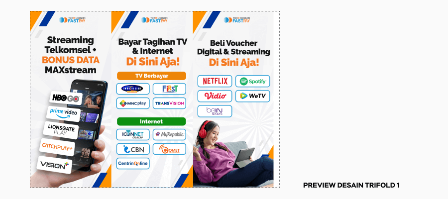 preview-trifold-1 Alat Promosi Fastpay - Trifold Produk Fastpay untuk Jualan + Ebook