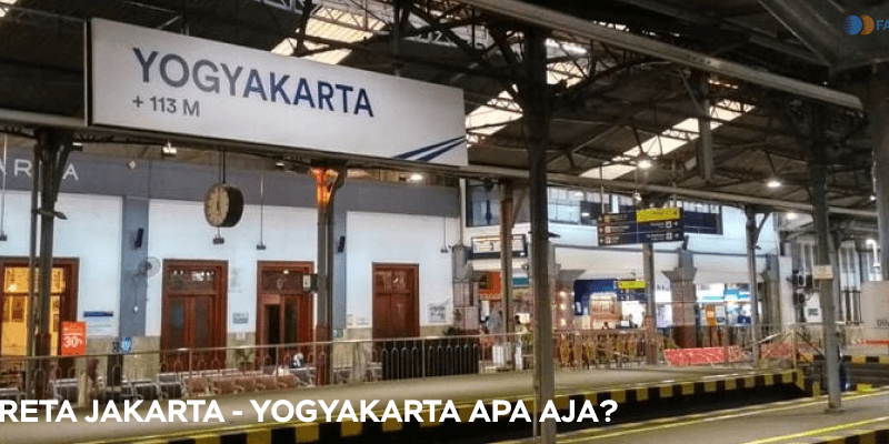 20 Kereta Jakarta – Yogyakarta dan Harga Tiket 2023