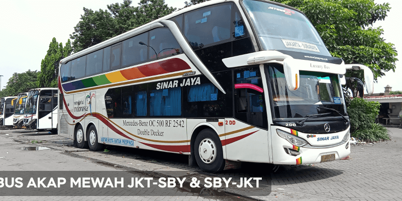 7 Bus AKAP Mewah dari Jakarta ke Surabaya