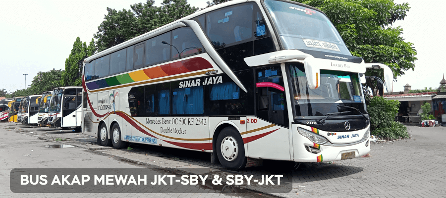 7 Bus AKAP Mewah dari Jakarta ke Surabaya