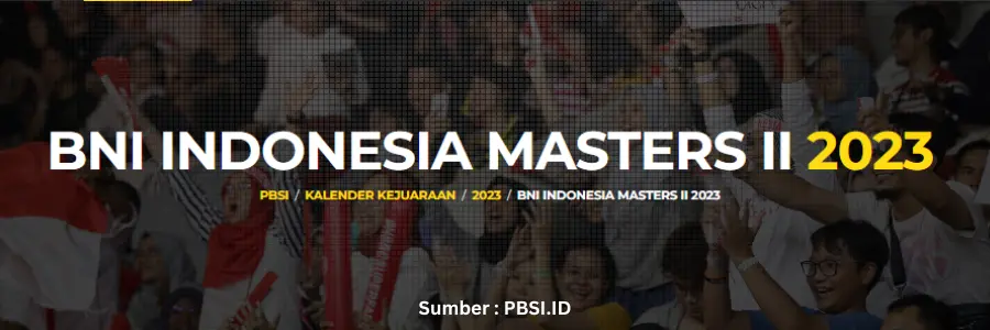 BNI Indonesia Master II di Surabaya, Ini Jadwal, Daftar Pemain, dan Cara Nontonnya
