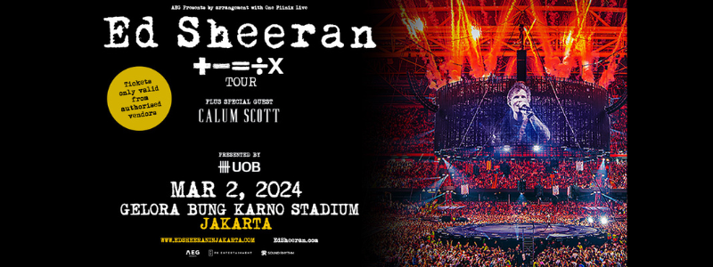 Jadwal, Harga, Cara Beli Tiket, dan Layout Konser Ed Sheeran di Jakarta 2024