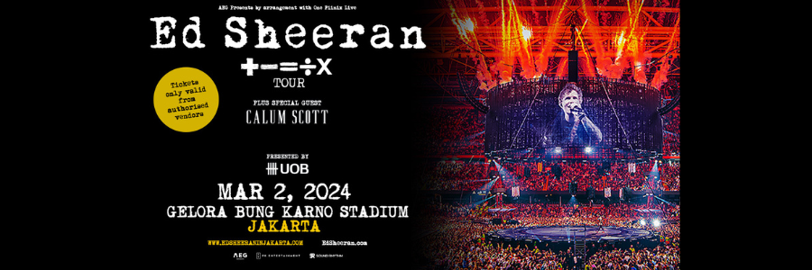 Jadwal, Harga, Cara Beli Tiket, dan Layout Konser Ed Sheeran di Jakarta 2024