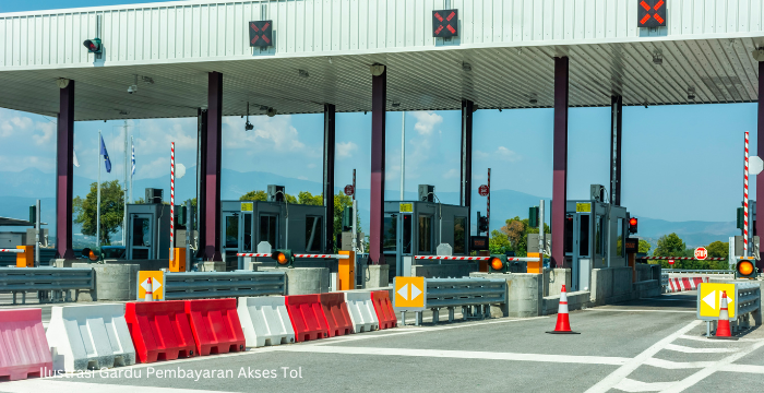 Ilustrasi-Gardu-Pembayaran-Akses-Tol-1-1 Mengenal Sistem MLFF, Pengganti E-Toll yang Mulai Diuji Coba