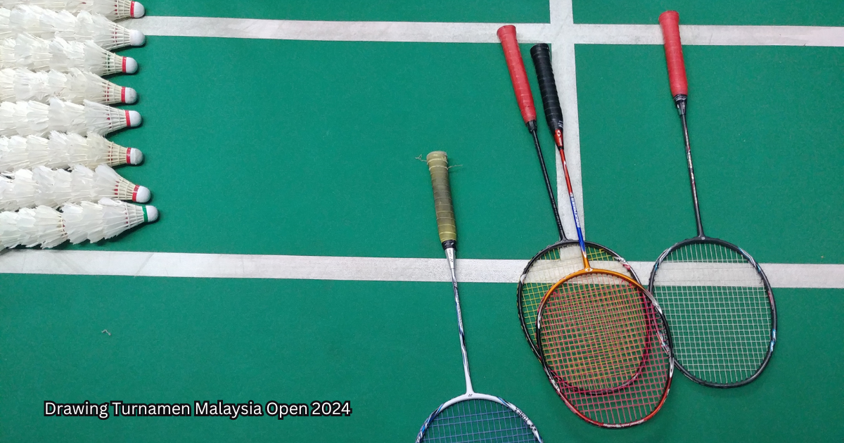 Drawing-Turnamen-Malaysia-Open-2024 Drawing, Jadwal, dan Cara Nonton Malaysia Open 2024