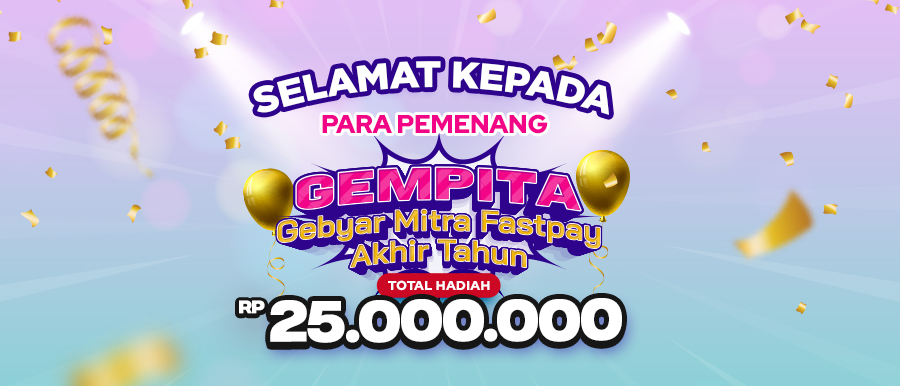 Pemenang Promo Gempita Fastpay 2023